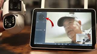 Solar Security Camera System With a Touchscreen? | Hiseeu