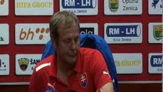 preview picture of video 'TK J. Kozáka pred kvalifikačným zápasom v Bosne a Hercegovine'