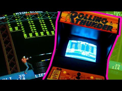 The Incredibly Tough ROLLING THUNDER | Game of the Week (@ Free Play Fort Worth!)