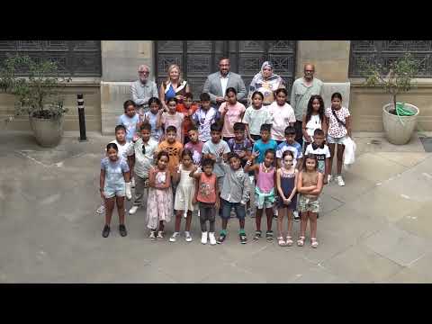 [VIDEO] Recepción en el Palacio de Navarra a 29 niños y niñas saharauis acogidos este verano por familias navarras
