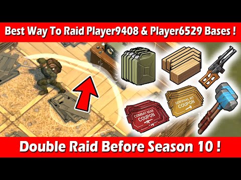 Best Way To Raid "Player9408" & "Player6529" Bases ! Last Day On Earth Survival