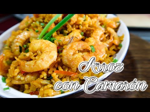 CÓMO HACER ARROZ CON CAMARÓN