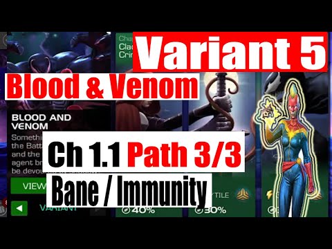 Variant 5 Ch 1.1 Path 3/3 (Bane/Immunity) - Marvel Contest of Champions