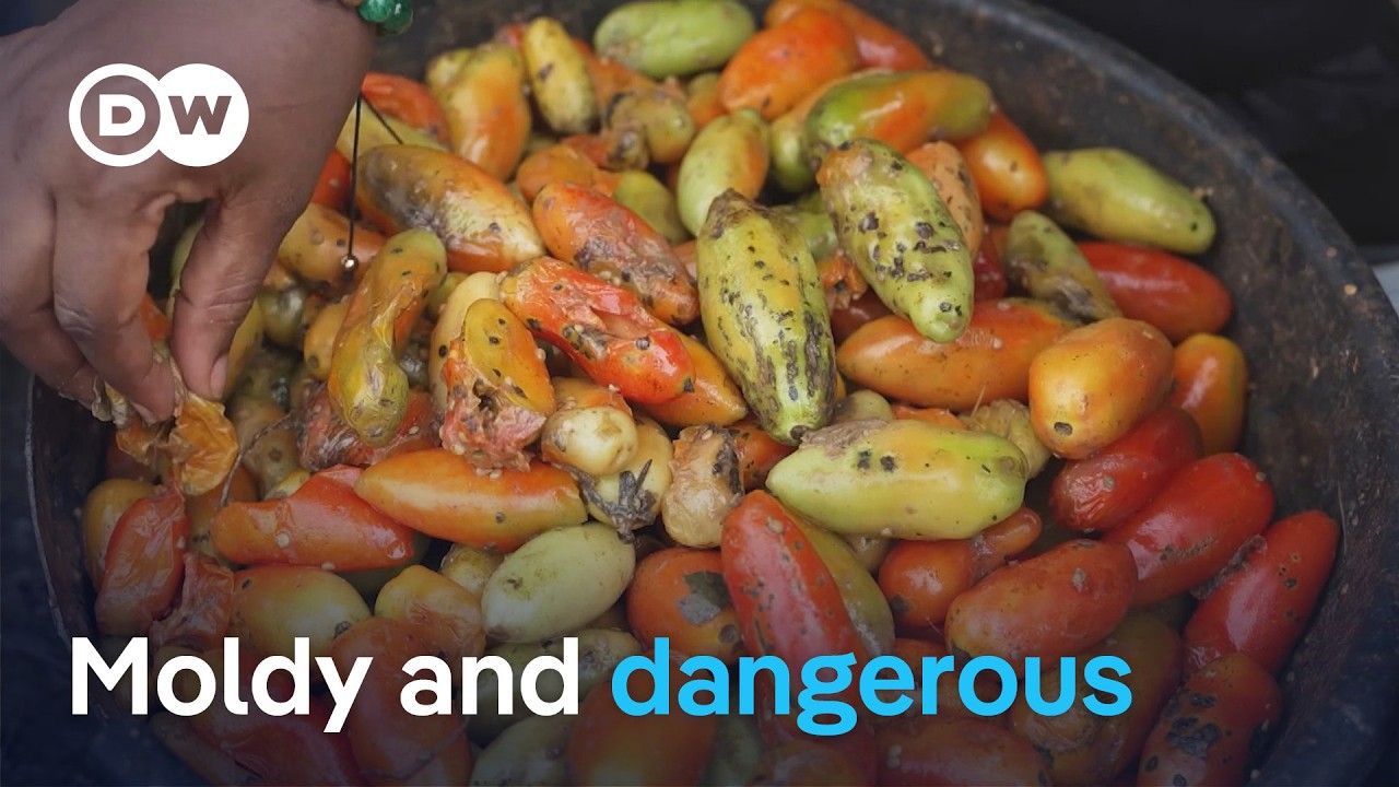 Video: Nigerians turn to moldy produce as 36 million face acute food insecurity