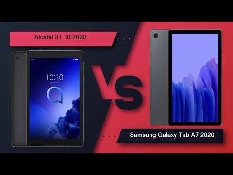 Alcatel 3T 10 2020 Vs Samsung Galaxy Tab A7 2020 - Full Comparison [Full Specifications]