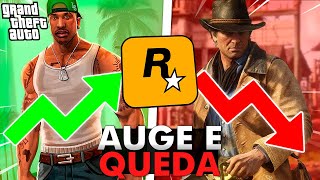 O AUGE e a QUEDA da ROCKSTAR GAMES!!