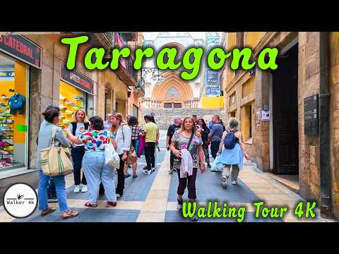 Secrets of Tarragona 🇪🇸 | Hidden Streets Walking Tour in 4K UHD