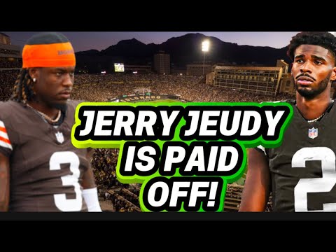 JERRY JEUDY is PAID OFF! SHEDEUR NEEDS HELP