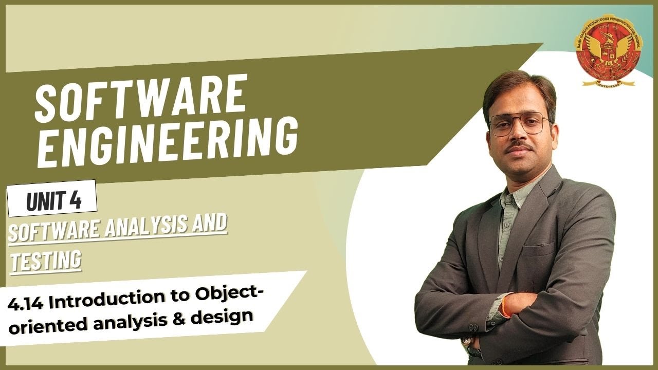 4.14 Introduction to Object-oriented analysis & design | CS403 |