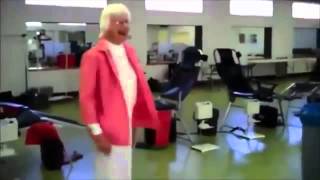 Thug Life: Grandma double backflip