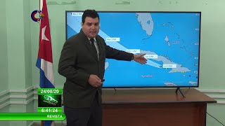 Actualidad, Tormenta Tropical Laura - Parte 6:30 AM, 24-8-20, MsC. Elier Pila
