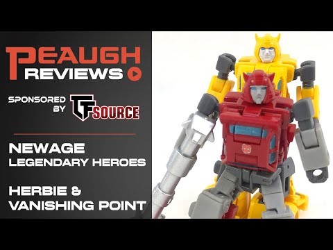 Video Review: NewAge Legendary Heroes - HERBIE & VANISHING POINT