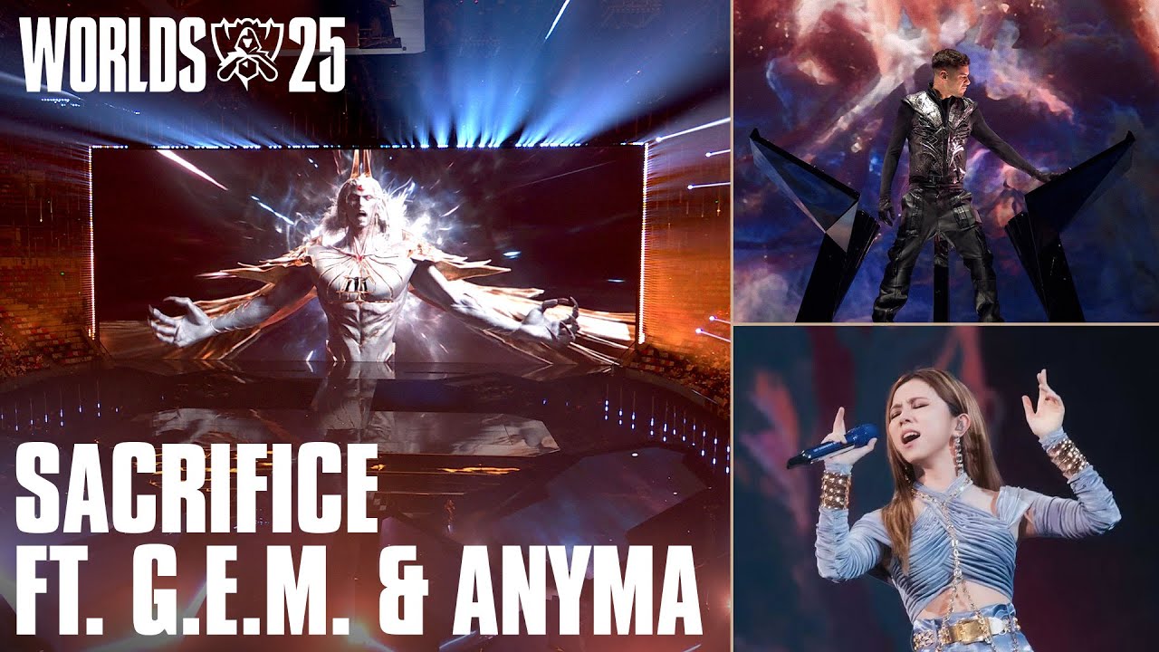 G.E.M., Anyma - Sacrifice | Worlds 2025 Finals Opening Ceremony Presented by Mastercard