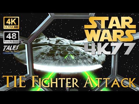 STAR WARS 4K77: TIE Fighter Attack (Remastered to 4K/48fps UHD)