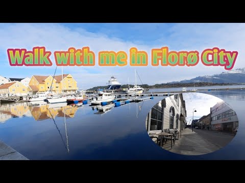 Walk with me| from Florø Police Stations to Florø Secondary High School (my school)
