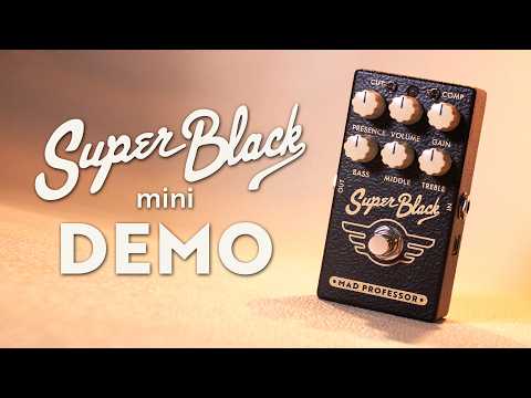 Mad Professor Super Black mini Preamp/Overdrive NEW image 2