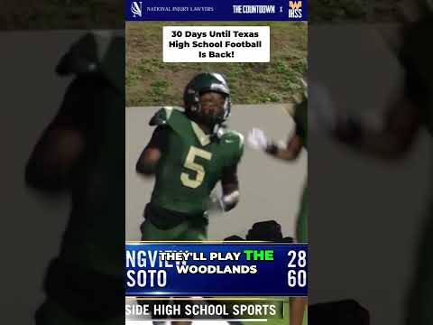 Posting 1 play every day until Texas High School Football is back! 30 Days left