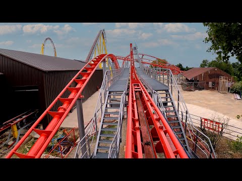 Velocity [4K] Front Seat POV - Flamingo Land