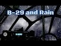 ✈ B-29 Superfortress and Rain ⨀ 12 Hours - Dark Screen in 1 Hour ⨀
