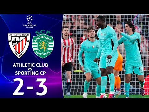 Athletic Club vs Sporting | 2-3 | Highlights | UEFA Champions League 2025/26 | athletic sporting