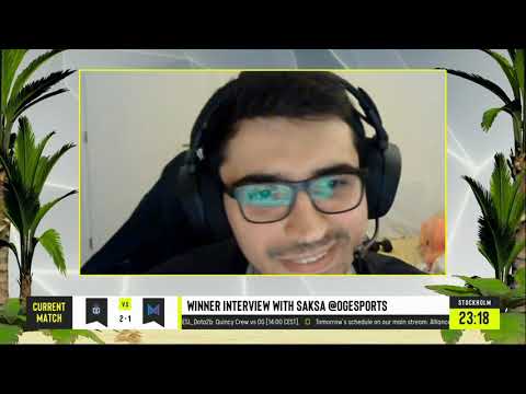 OG.Saksa Winners Interview Vs Nigma - ESL ONE SUMMER 2021
