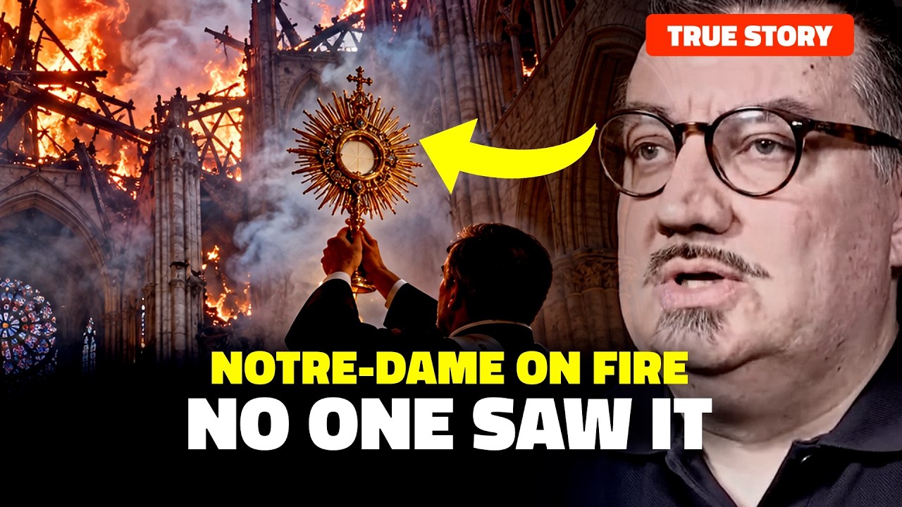 A Priest’s Incredible Act Inside the Burning Notre-Dame