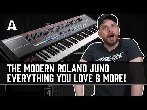 Roland Juno-X 61-Key Programmable Polyphonic Synthesizer 2022 - Present - Black image 2