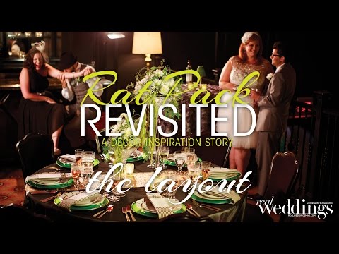 Sacramento Wedding Inspiration: "Rat Pack Revisited" The Layout-Styled Shoot
