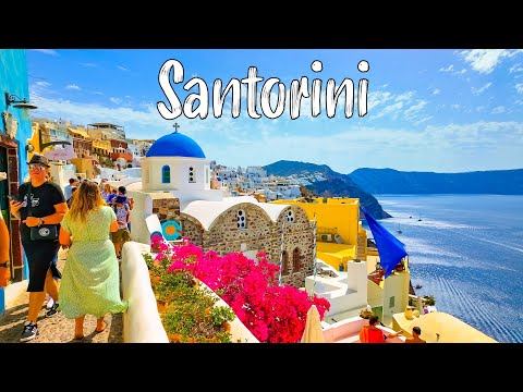 Oia Santorini in 4K – Strolling Through Greece’s Most Iconic Village Travel Guide