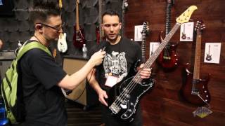 Video thumbnail for Ernie Ball Music Man Caprice Bass - NAMM 2016 by American Musical Supply