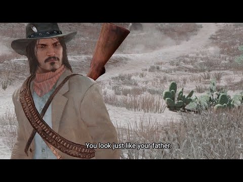 That scene where a stranger mistakes John for Jack Marston, and Jack loves it