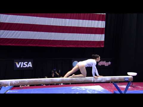 Aly Raisman - Beam - 2012 Visa Championships - Sr. Women - Day 2