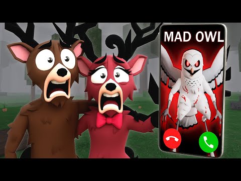 MAD OWL calls Deer Family in 99 Night in the Forest Roblox Animation
