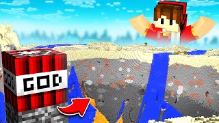 Testing *NEW* GOD TNT's in Minecraft