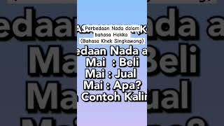 Download lagu Perbedaan nada dalam bahasa hakka bahasa khek kota Singkawang #bahasahakka #trendingshorts #like #up mp3