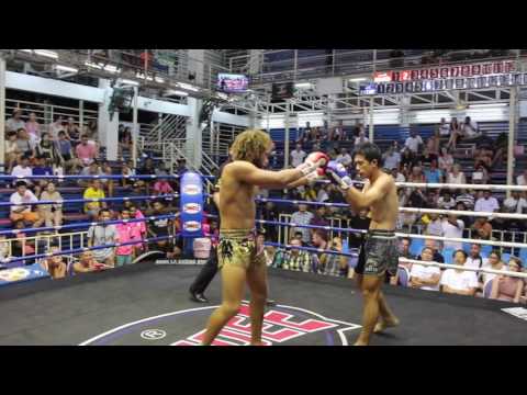 Junior (Sinbi Muay Thai- Red Corner) fights at Bangla Boxing Stadium- 12.03.2017.