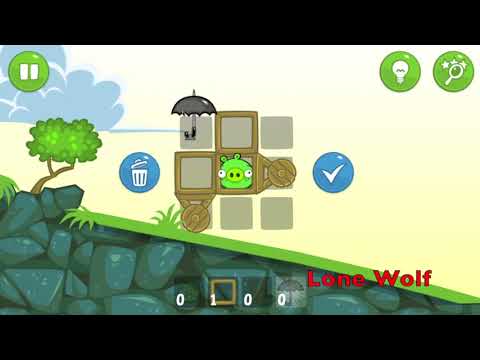 Bad Piggies Ground Hog Day level 17