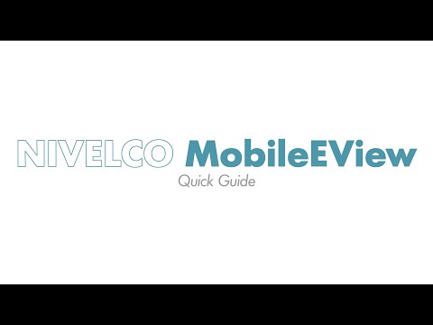 NIVELCO MobileEView – Quick Guide for Android & iOS - zdjęcie