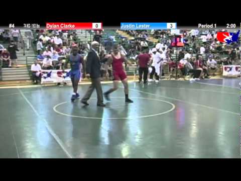 Sunkist Greco 74kg - Justin Lester (Army) vs. Dylan Clarke