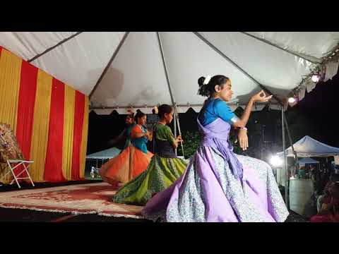 Radha Madhava Dance by Radhakund, Varshana, Jhanavi, Tulsi Moksha - Janam. 2017 at ISKCON of DC 