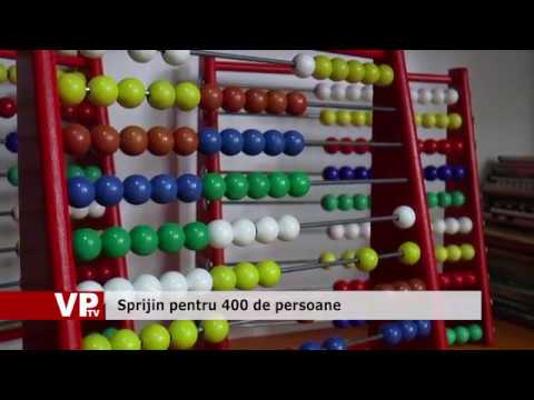 Sprijin pentru 400 de persoane