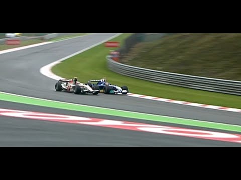 Jenson Button vs Jacques Villeneuve | Ralf Schumacher Gambles - Spa 2005