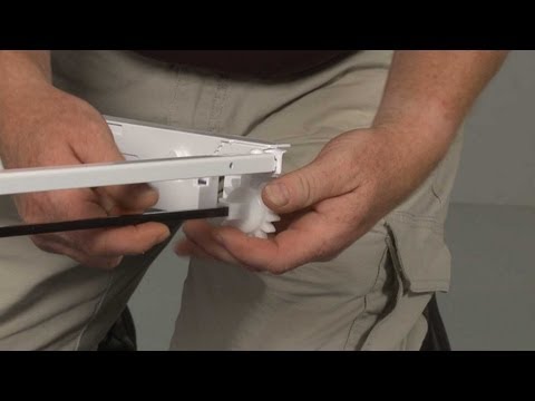LG Refrigerator Freezer Replace Lower Drawer Gear...