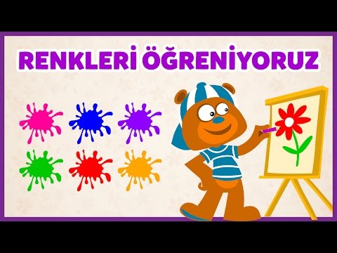 Renkleri Tanıyalım - Çocuklar İçin Eğitici Eğlenceli Türkçe Çizgi Film