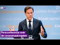 Coronapersconferentie Rutte: Wat wordt de route naar Kerst?