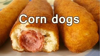 CORN DOGS - flour hot dog - Tasty and Easy Food Recipes For Dinner to make at home - Cooking videos