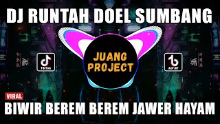 Download lagu DJ RUNTAH REMIX VIRAL TIKTOK TERBARU 2022 BIWIR BE... mp3