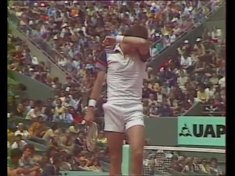 French Open 1980 2R - Jimmy Connors v Jean Francois Caujolle