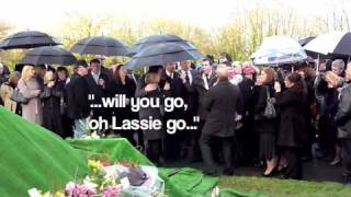 Liam Clancy Funeral - Graveside Reverie