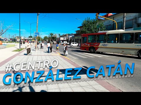 Recorriendo GONZÁLEZ CATÁN CENTRO | BUENOS AIRES | ARGENTINA | 4K Walking Tour VLOG
